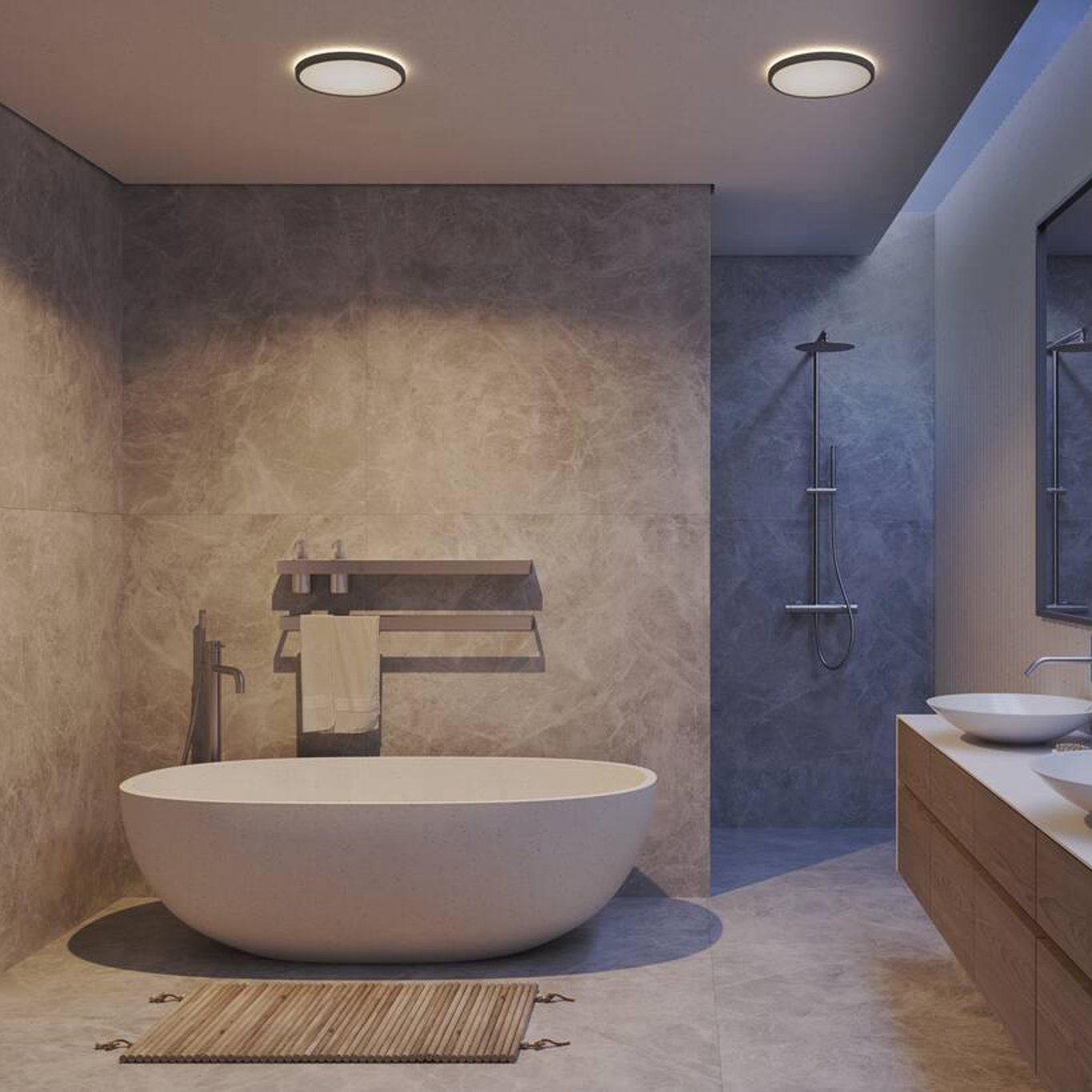 NORDLUX OJA 29 PLAFOND IP54 3000/4000K SORT NORDLUX OJA 29 PLAFOND IP54 3000/4000K SORT