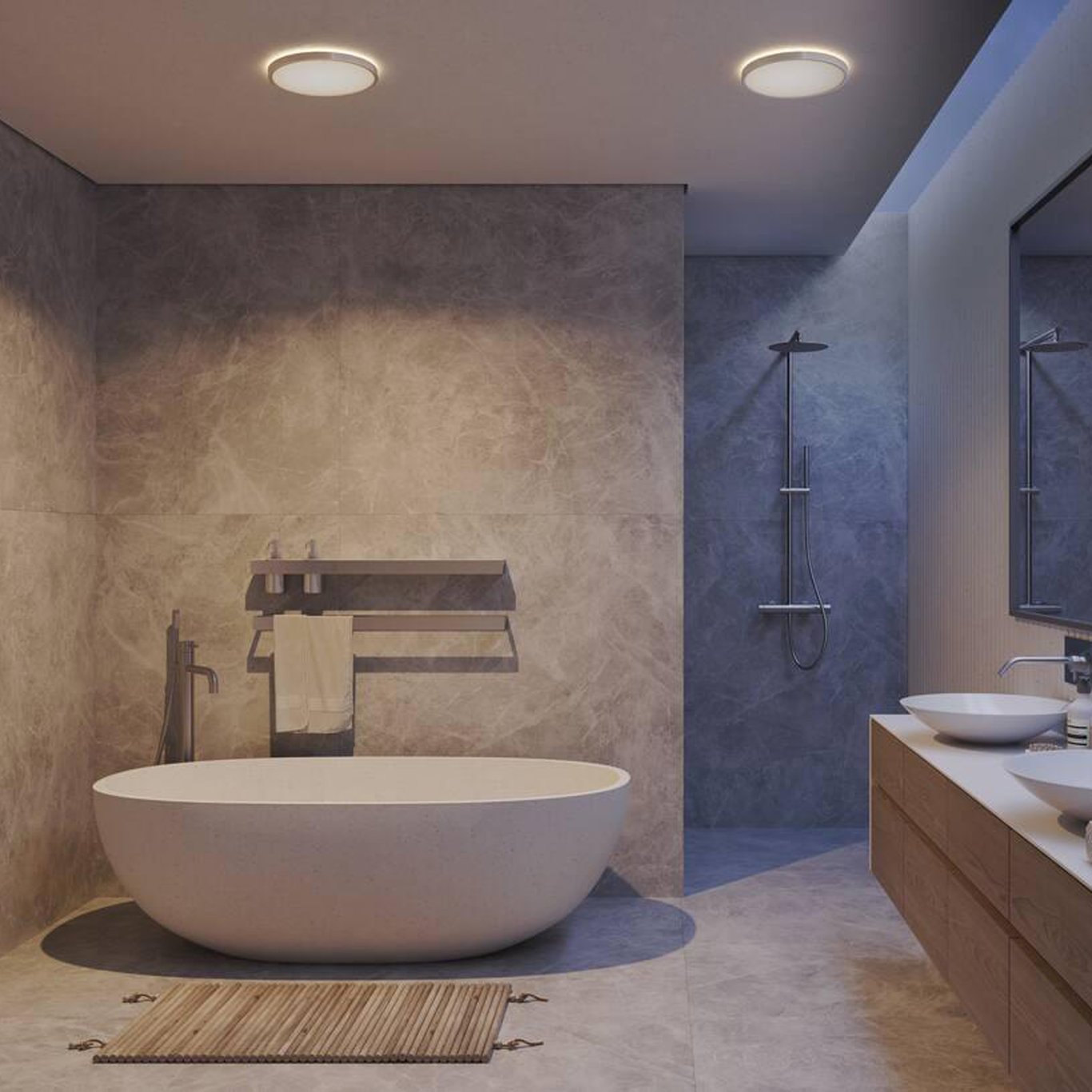 NORDLUX OJA 29 PLAFOND IP54 3000/4000K KROM NORDLUX OJA 29 PLAFOND IP54 3000/4000K KROM