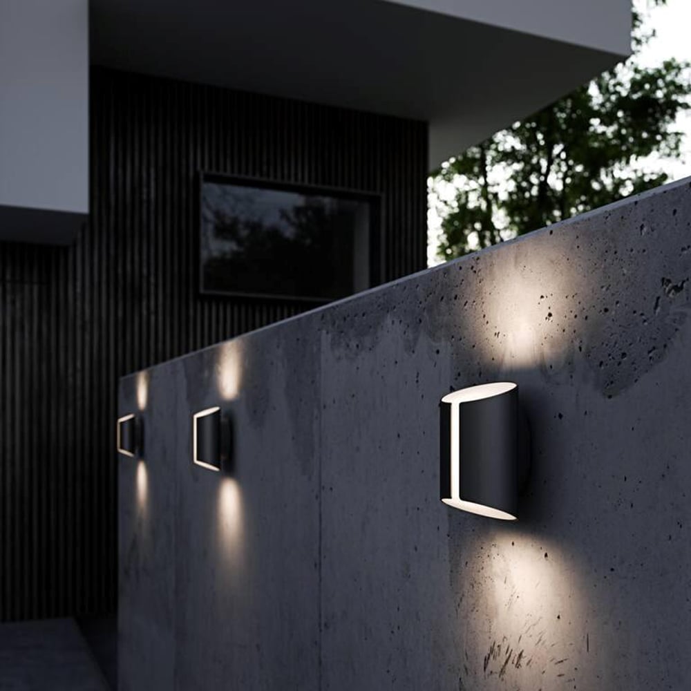 NORDLUX GRIP SMART VEGGAMPE IP54 LED SORT NORDLUX GRIP SMART VEGGAMPE IP54 LED SORT