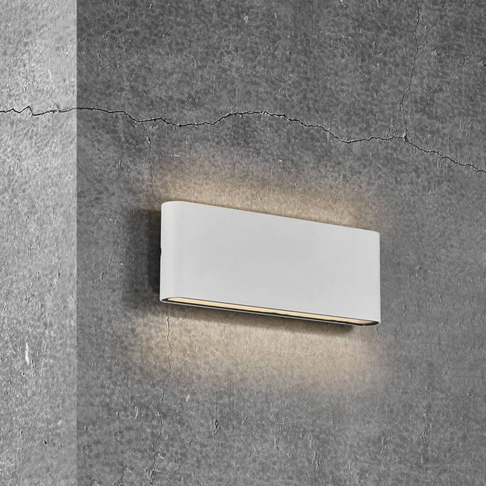 NORDLUX KINVER 26 VEGGLAMPE IP54 LED HVIT NORDLUX KINVER 26 VEGGLAMPE IP54 LED HVIT