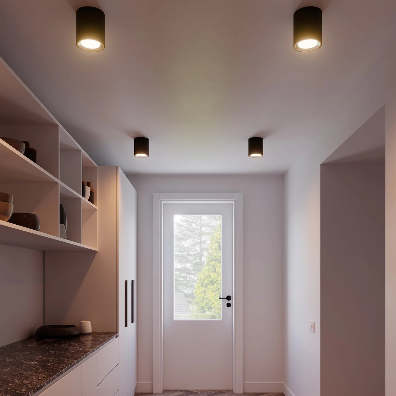 NORDLUX LANDON LONG SMART TAKLAMPE 2700-6500K SORT NORDLUX LANDON LONG SMART TAKLAMPE 2700-6500K SORT