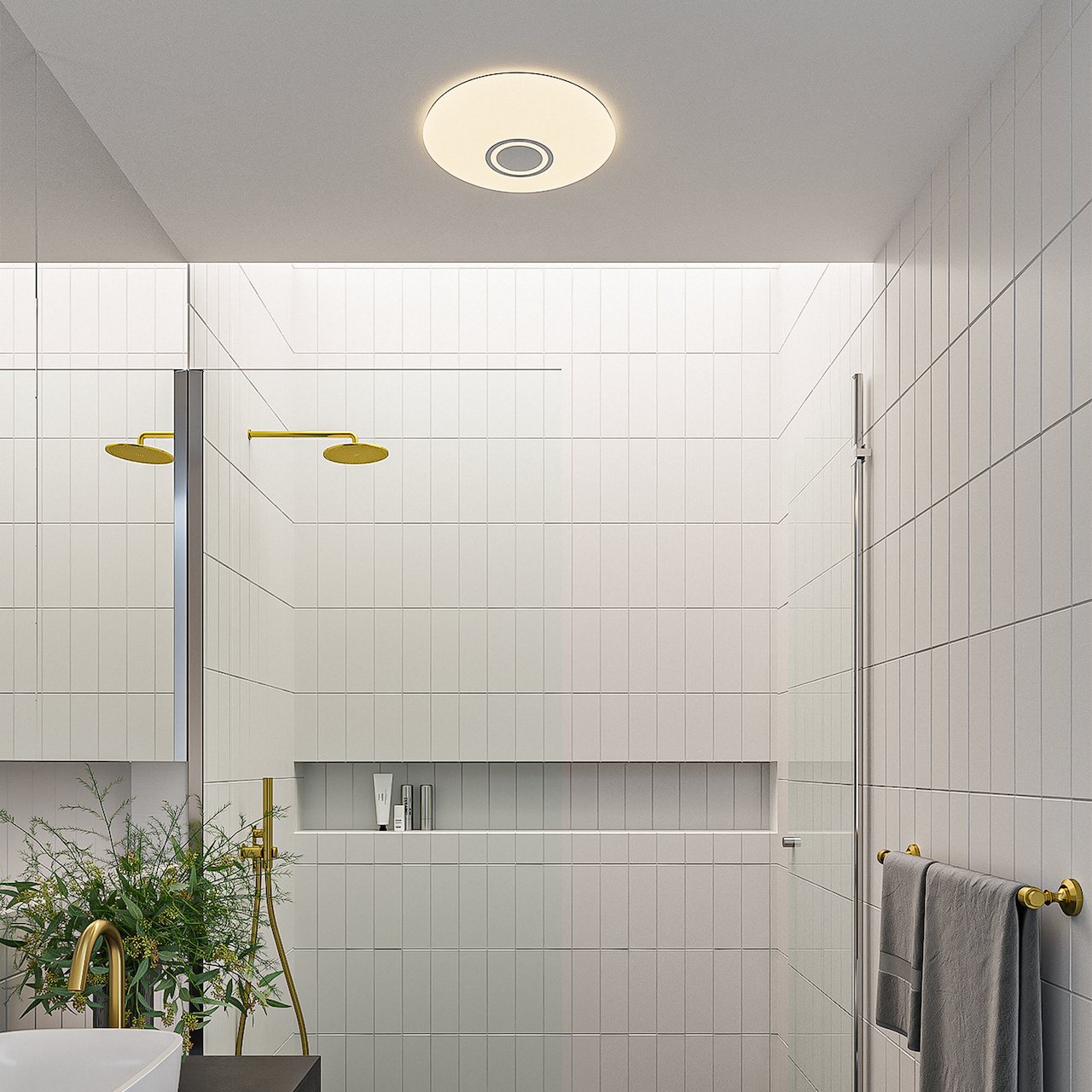 NORDLUX DJAY 40 SMART PLAFOND 2700-6500K RGB BLUETOOTH HVIT NORDLUX DJAY 40 SMART PLAFOND 2700-6500K RGB BLUETOOTH HVIT