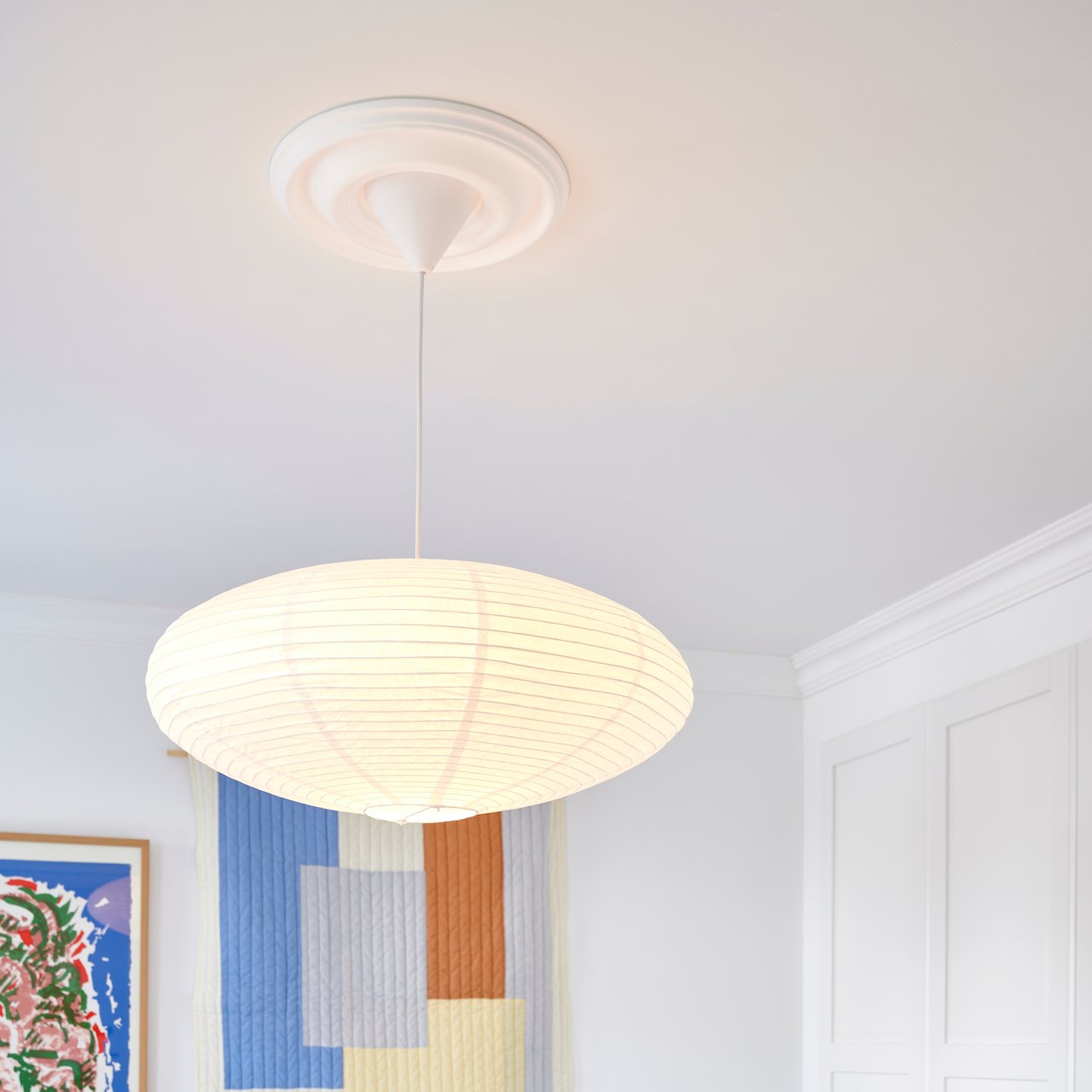 NORDLUX VILLO 60 RISPAPIR LAMPESKJERM HVIT NORDLUX VILLO 60 RISPAPIR LAMPESKJERM HVIT