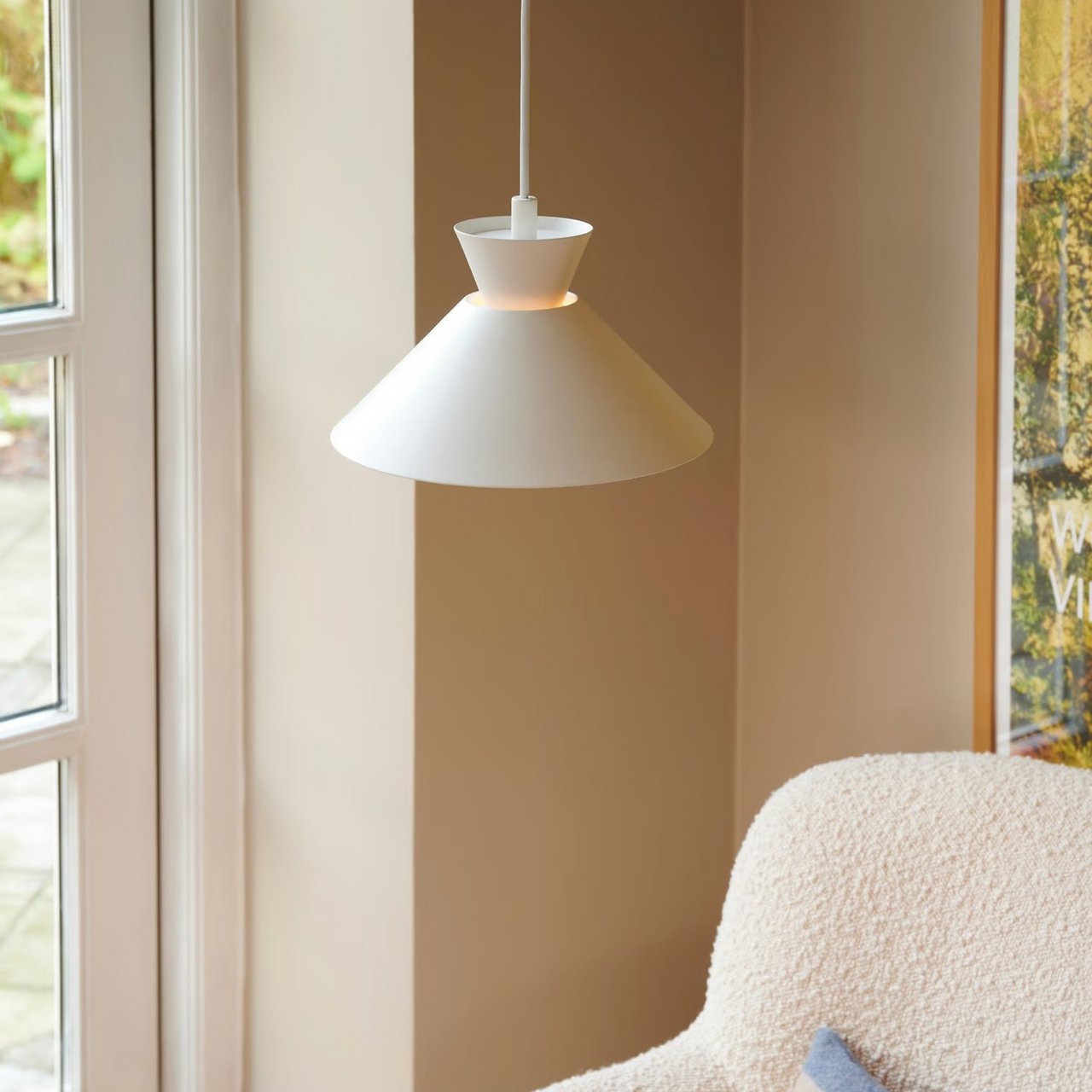 NORDLUX DIAL 25 PENDEL E27 HVIT