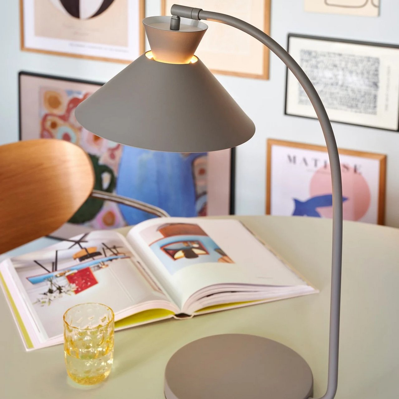 NORDLUX DIAL BORDLAMPE E27 GRÅ NORDLUX DIAL BORDLAMPE E27 GRÅ