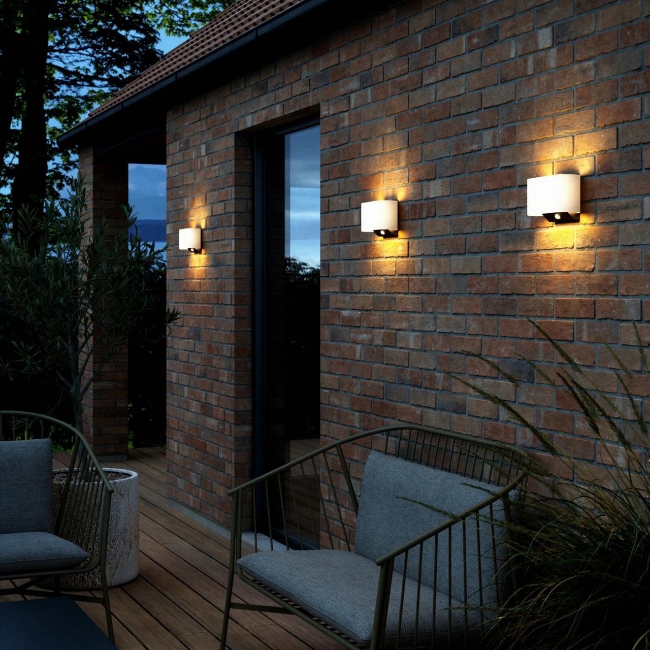 NORDLUX PIOLA SOLAR VEGGLAMPE HVIT NORDLUX PIOLA SOLAR VEGGLAMPE HVIT