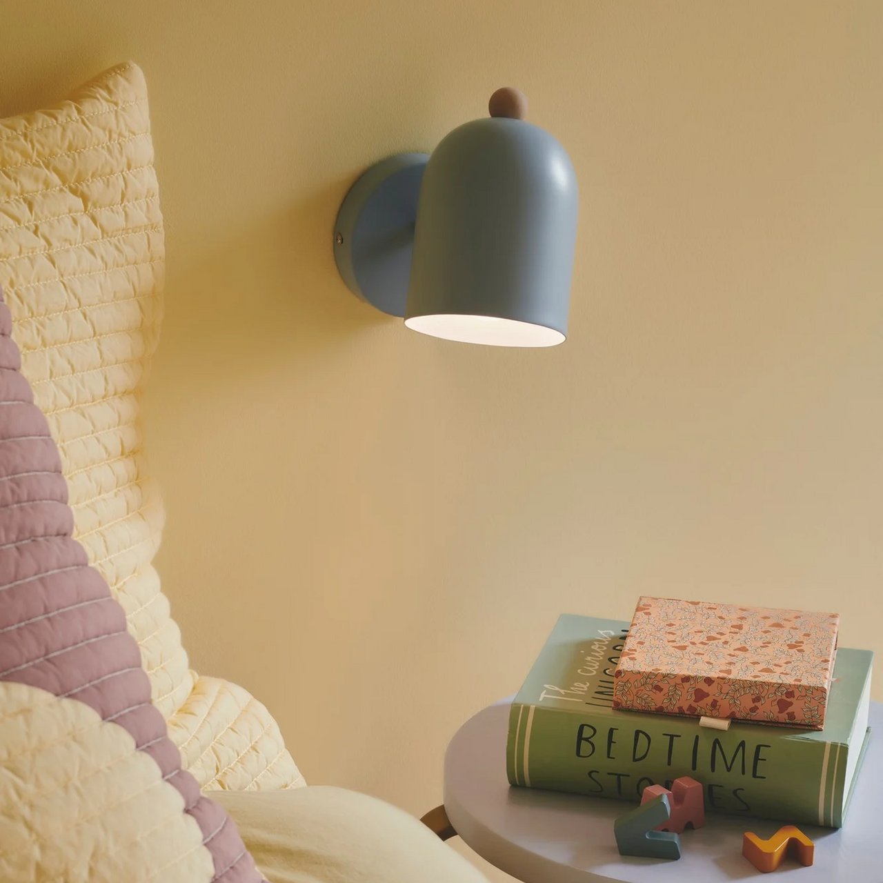 NORDLUX GASTON VEGGLAMPE BLÅ NORDLUX GASTON VEGGLAMPE BLÅ