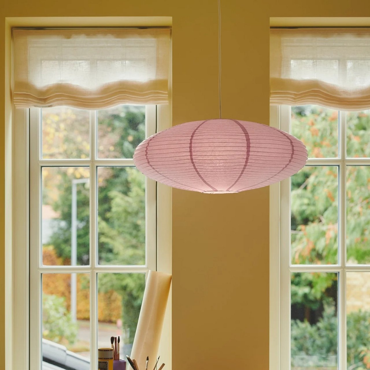 NORDLUX VILLO 60 RISPAPIR LAMPESKJERM LILLA NORDLUX VILLO 60 RISPAPIR LAMPESKJERM LILLA