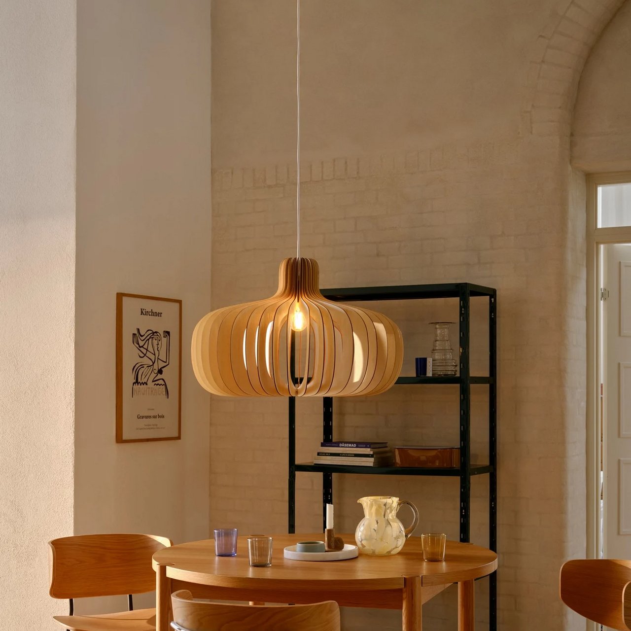 NORDLUX HAZO 65 TAKPENDEL NATUR