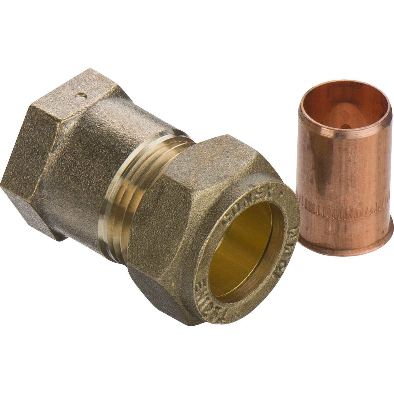 FIX-PRO UNION 18MM X 1/2" TIL KOBBERRØR