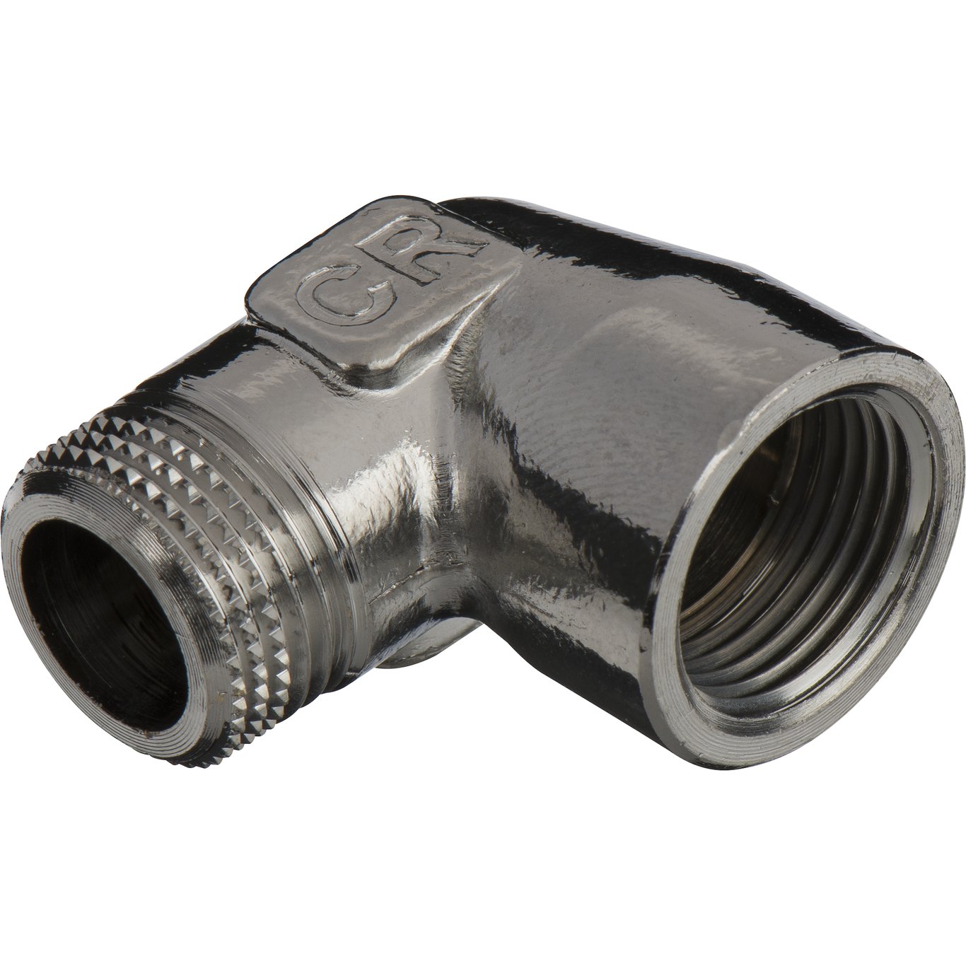 FIX-PRO VINKEL 90° 3/8" MUFFE/NIPPEL KROM