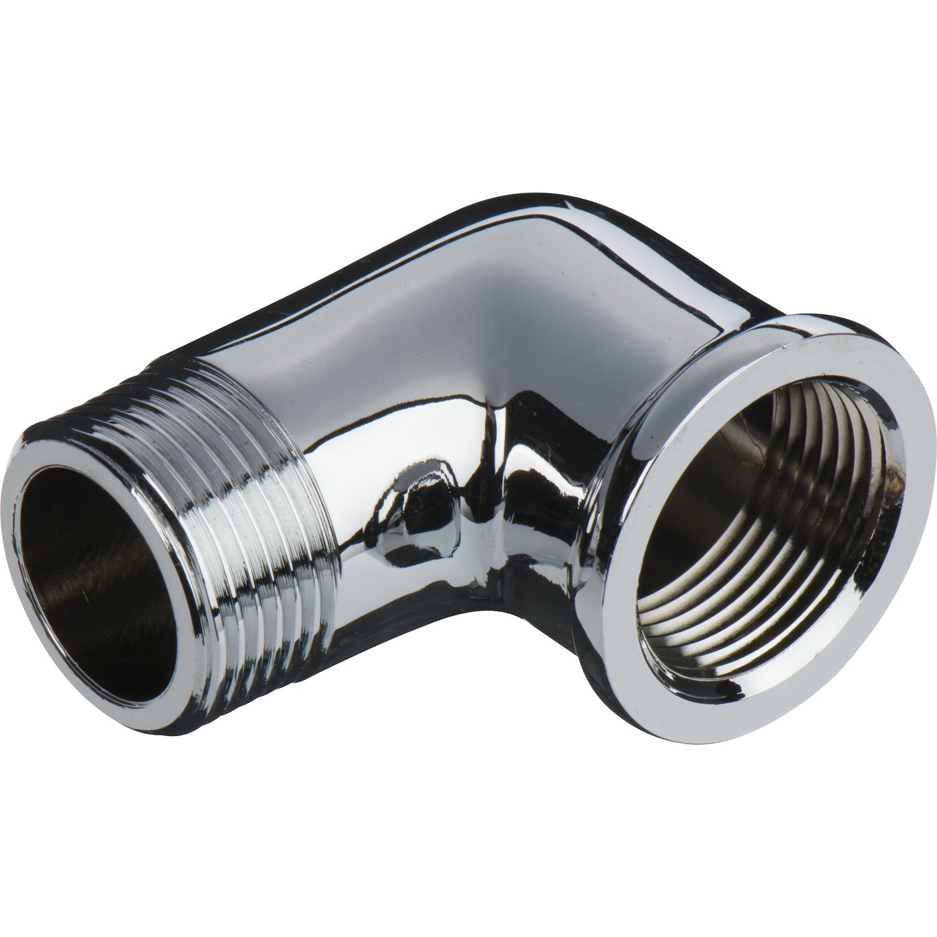 FIX-PRO VINKEL 90° 3/4" MUFFE/NIPPEL KROM