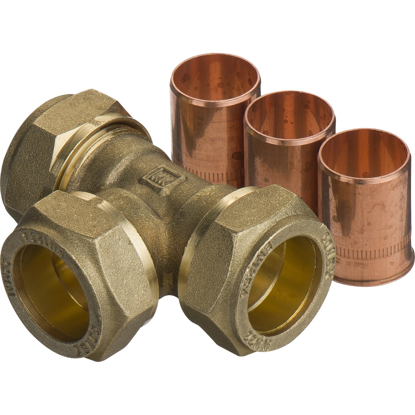 FIX-PRO T-RØR 22MM TIL KOBBERRØR FIX-PRO T-RØR 22MM TIL KOBBERRØR