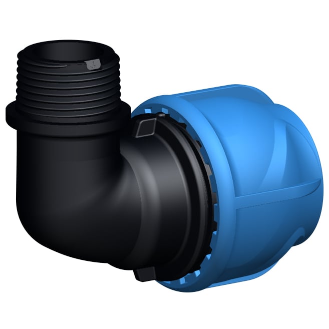 GF PEM-KOBLING VINKEL 25MM 1/2" UTVENDIGE GJENGER - SD GF PEM-KOBLING VINKEL 25MM 1/2" UTVENDIGE GJENGER - SD