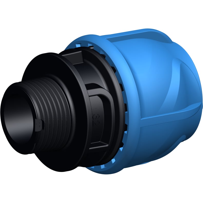 GF PEM-KOBLING RETT OVERGANG 32MM 1" UTVENDIGE GJENGER - SD GF PEM-KOBLING RETT OVERGANG 32MM 1" UTVENDIGE GJENGER - SD