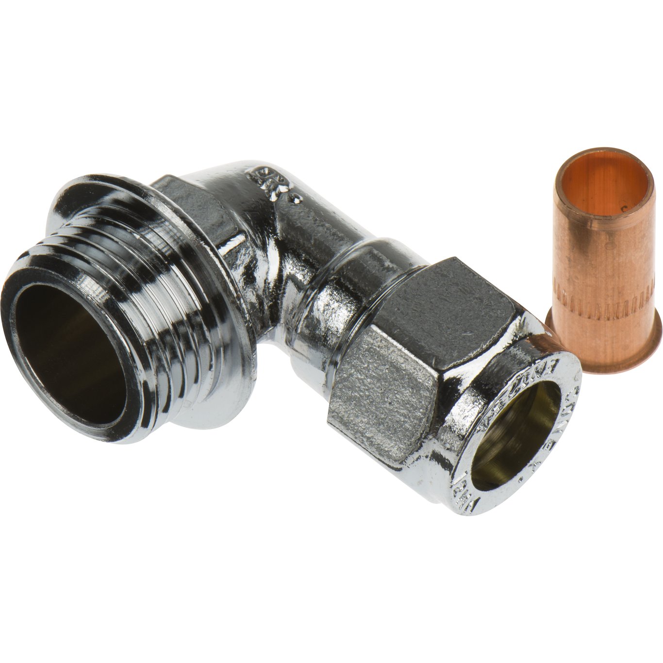 FIX-PRO VINKEL M/NIPPEL 12MM X 1/2" TIL KOBBERRØR FORKROMMET FIX-PRO VINKEL M/NIPPEL 12MM X 1/2" TIL KOBBERRØR FORKROMMET