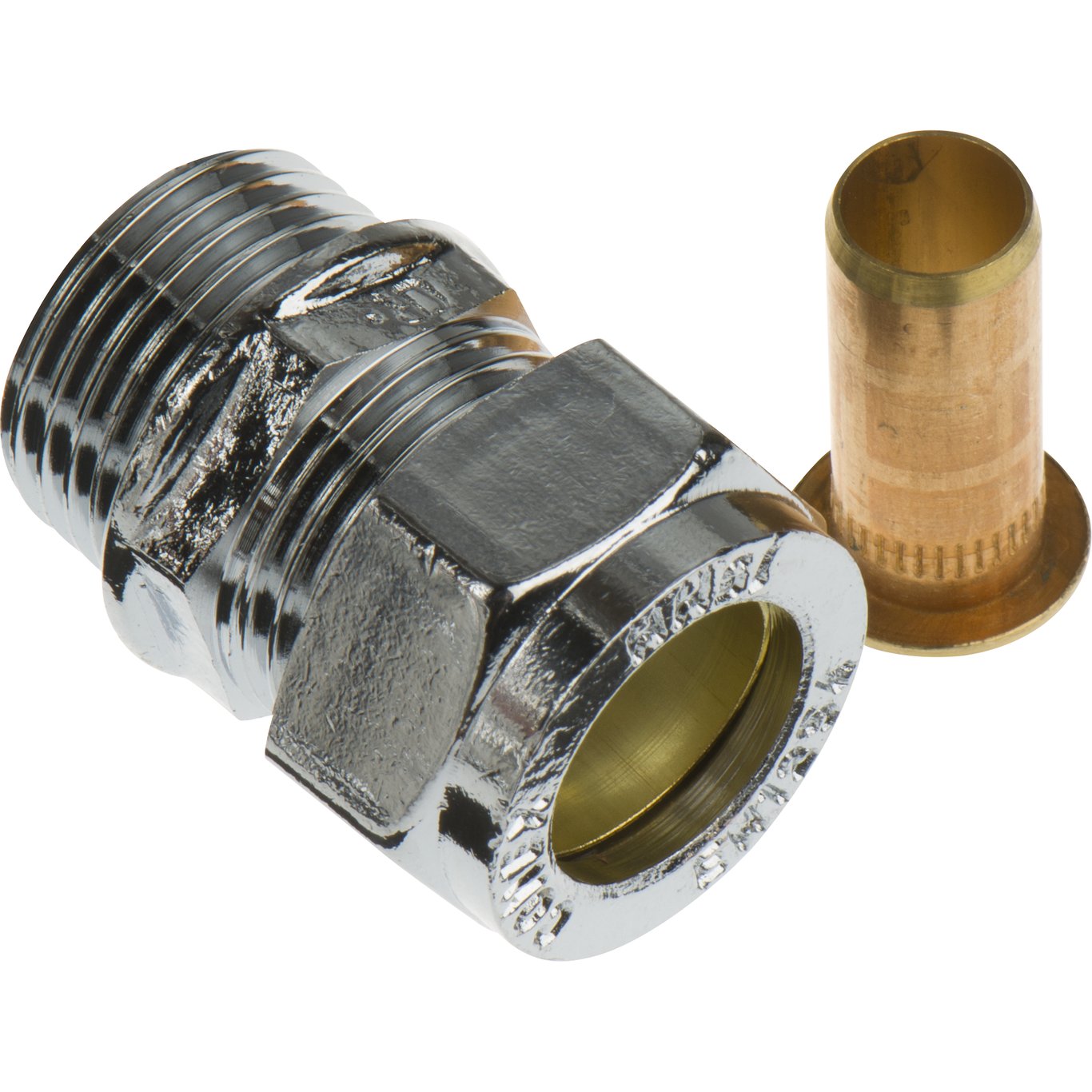 FIX-PRO TIPPUNION 15MM X 1/2" TIL PEX-RØR FORKROMMET FIX-PRO TIPPUNION 15MM X 1/2" TIL PEX-RØR FORKROMMET