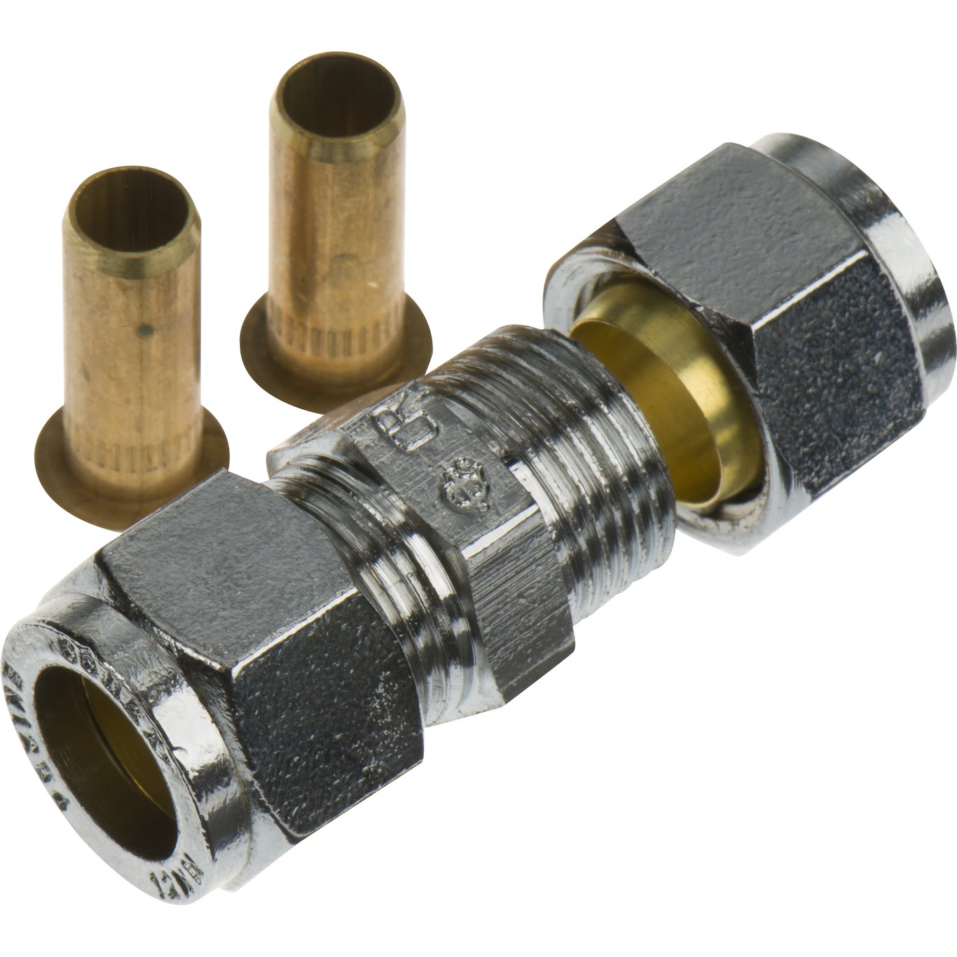 FIX-PRO SKJØTEUNION 12MM TIL PEX-RØR FORKROMMET FIX-PRO SKJØTEUNION 12MM TIL PEX-RØR FORKROMMET