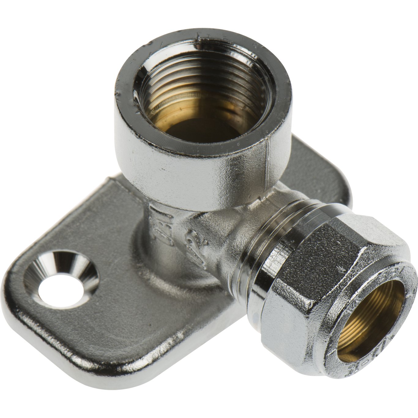 FIX-PRO PLATEALBU MED MUFFE 15MM X 1/2" TIL PEX/KOBBERRØR FIX-PRO PLATEALBU MED MUFFE 15MM X 1/2" TIL PEX/KOBBERRØR