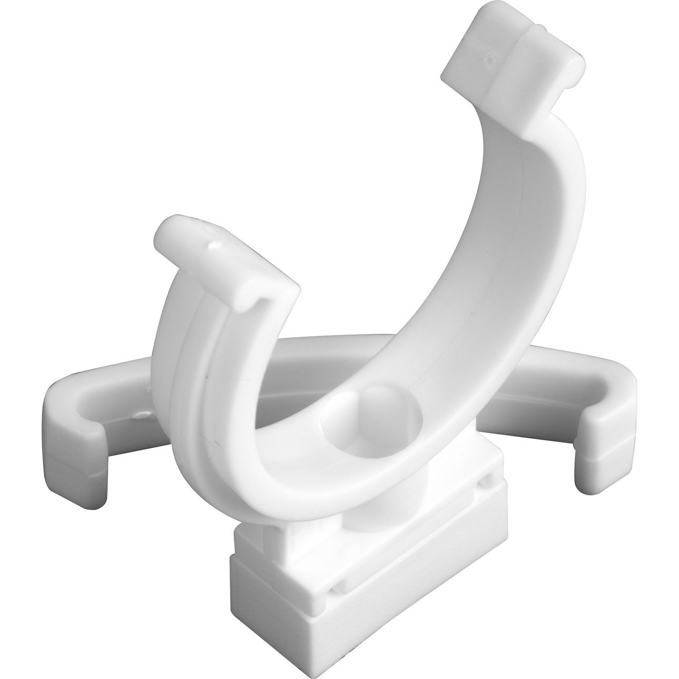 FIX-PRO RØRKLAMMER TIL AVLØPSRØR 50MM HVIT