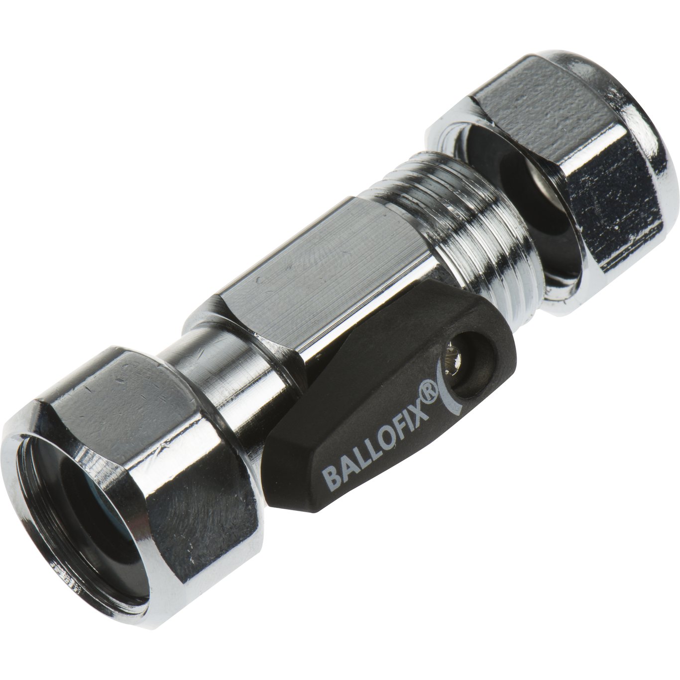 FIX-PRO BALLOFIX STOPPEKRAN 10MM X 1/2" M/OMLØPER FORKROMMET FIX-PRO BALLOFIX STOPPEKRAN 10MM X 1/2" M/OMLØPER FORKROMMET