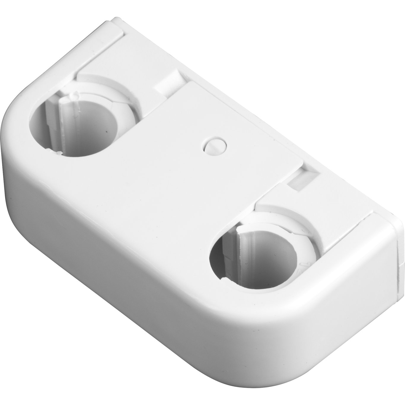 FIX-PRO RØRKLAMME DOBBEL 12/15 MM HVIT FIX-PRO RØRKLAMME DOBBEL 12/15 MM HVIT