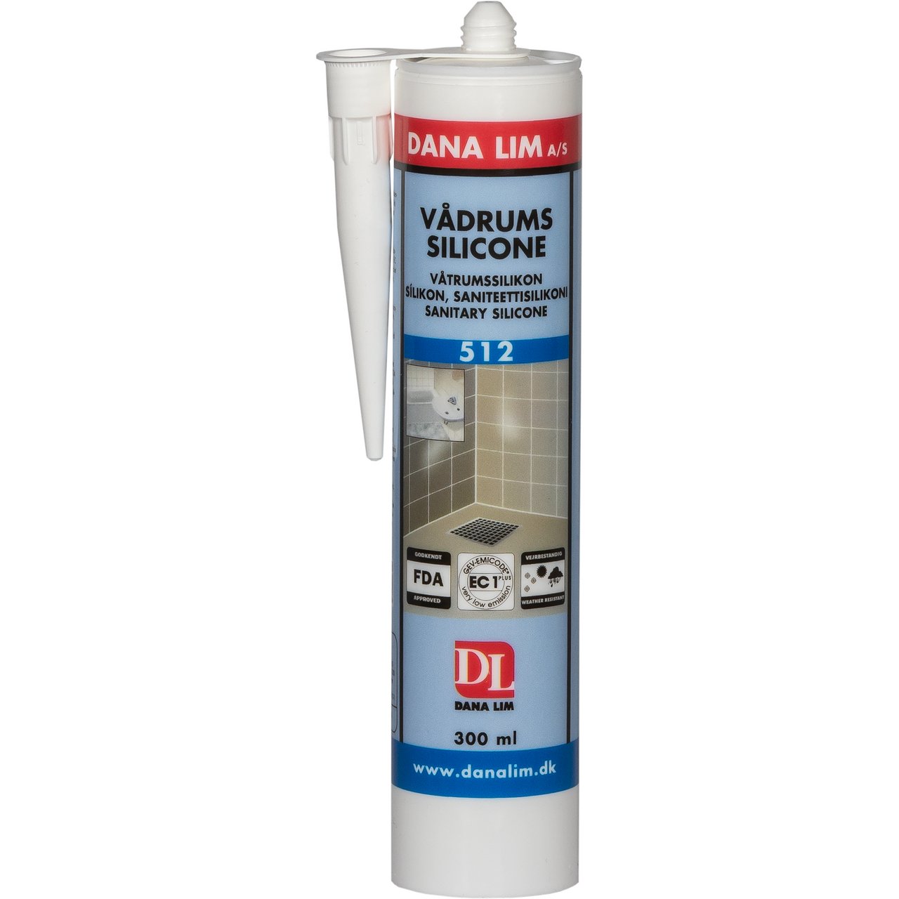 VÅTROMSSILIKON 512 KARAMELL 300 ML VÅTROMSSILIKON 512 KARAMELL 300 ML