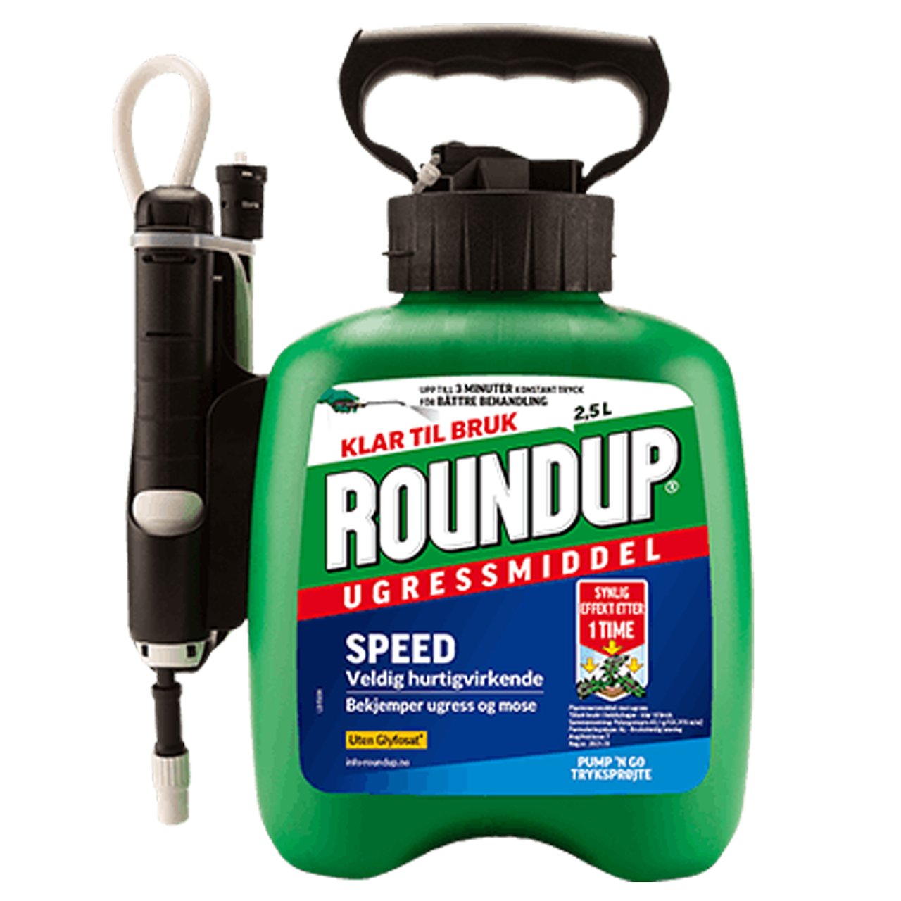 ROUNDUP SPEED PA 2,5 LITER KLAR TIL BRUK ROUNDUP SPEED PA 2,5 LITER KLAR TIL BRUK