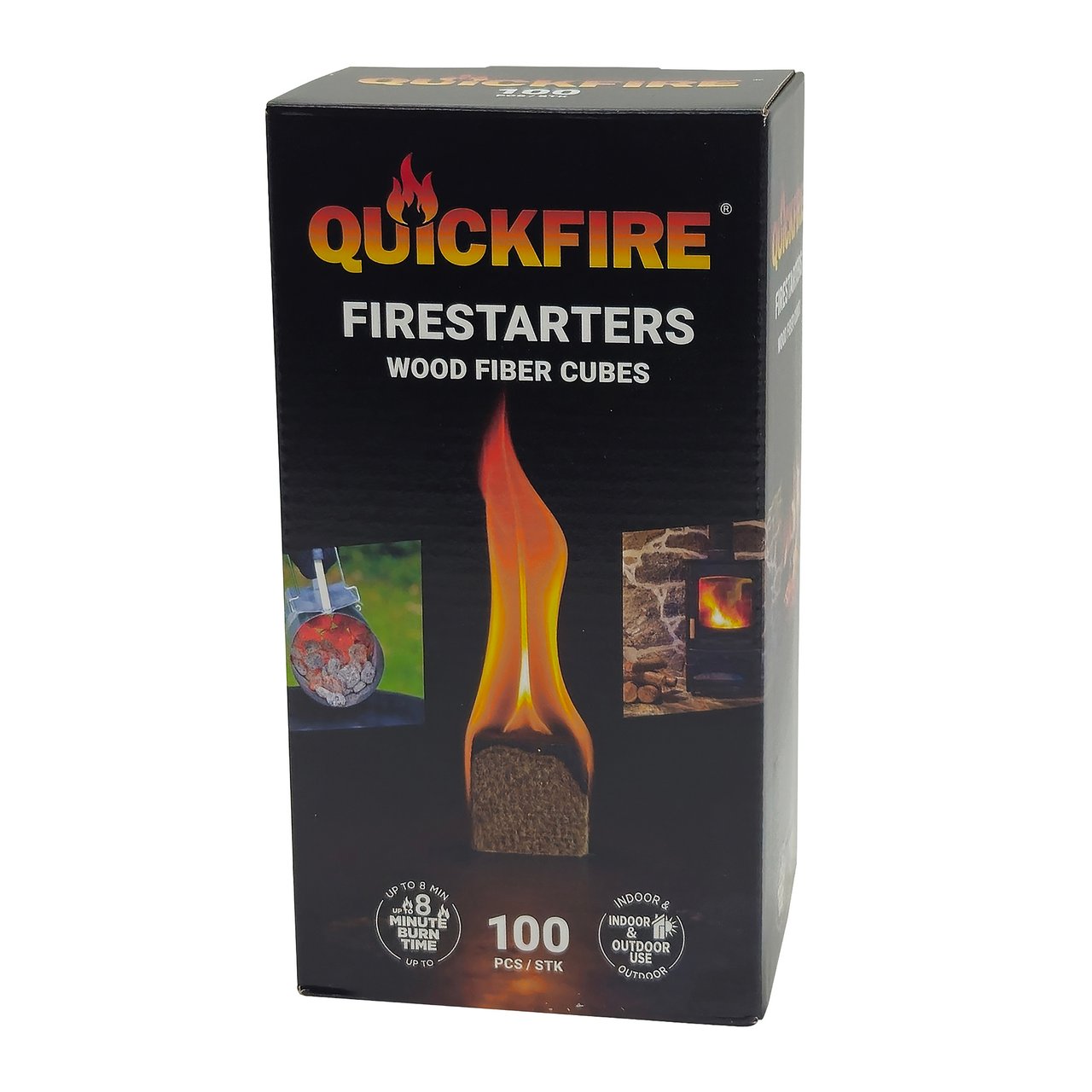 QUICKFIRE WOOD FIBER 100 STK QUICKFIRE WOOD FIBER 100 STK
