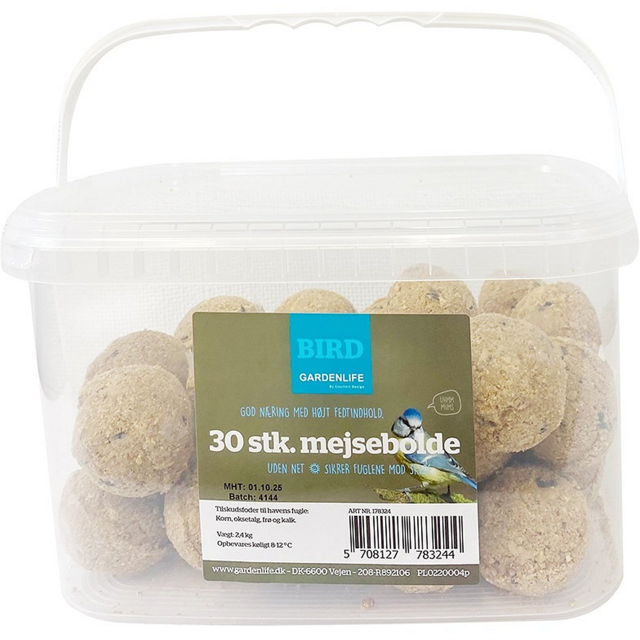 BIRD MEISEBOLLER 30STK