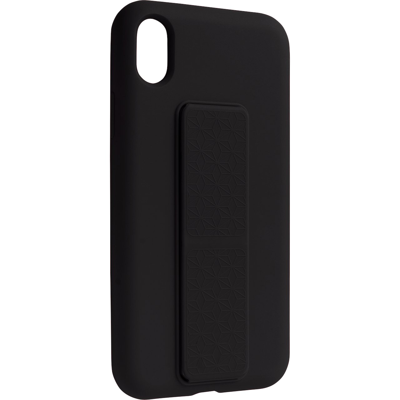 LEKI BYCPH COVER TIL IPHONE X/XS GRIP AND STAND SILIKON SORT