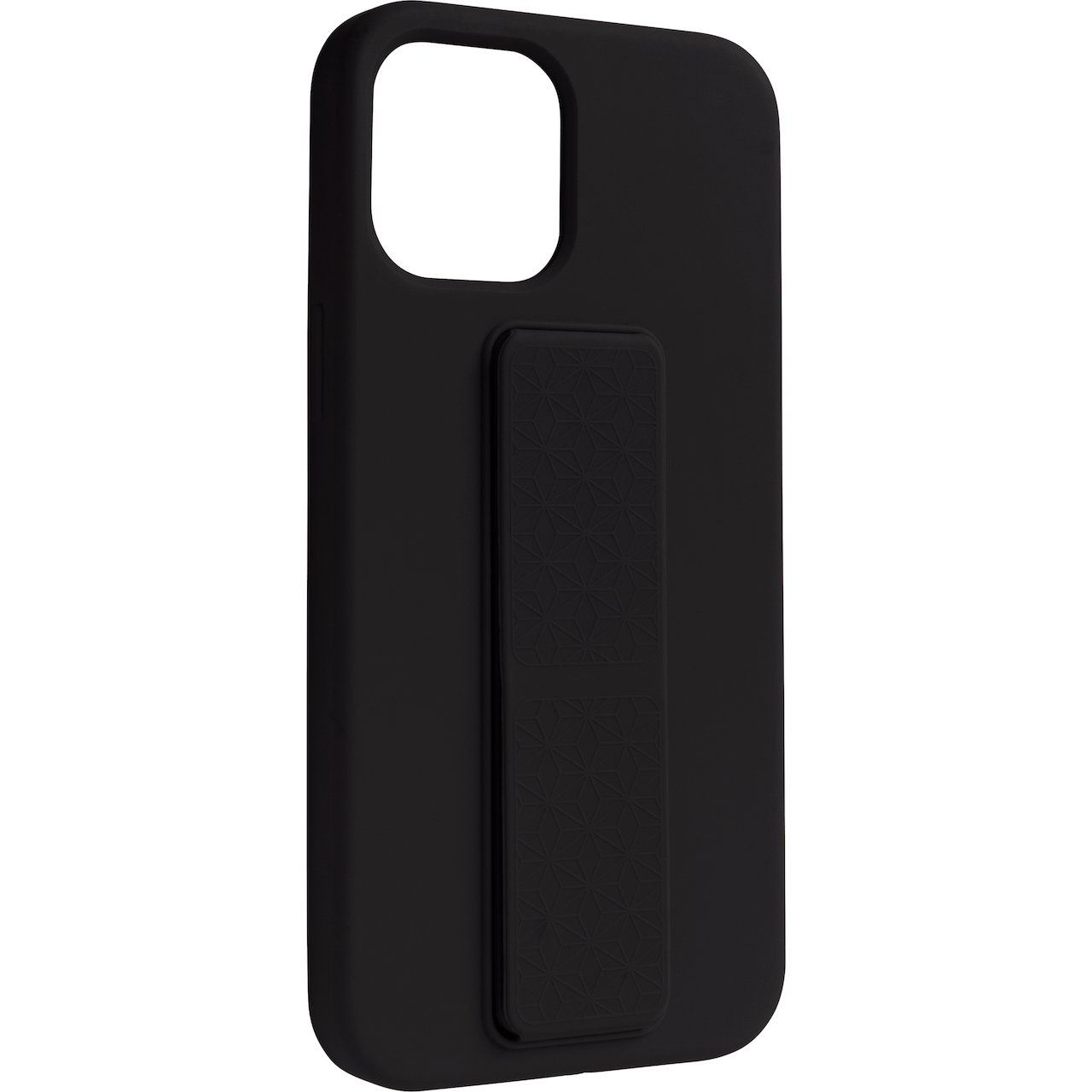 LEKI BYCPH COVER TIL IPHONE 12 PRO MAX GRIP AND STAND SILIKON SORT