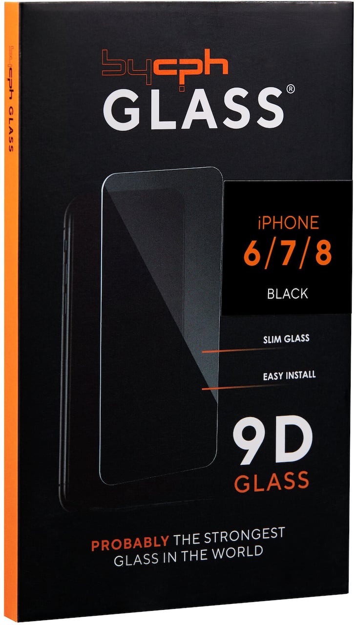 LEKI BYCPH PRO GLASS TIL IPHONE 6/7/8 SORT LEKI BYCPH PRO GLASS TIL IPHONE 6/7/8 SORT