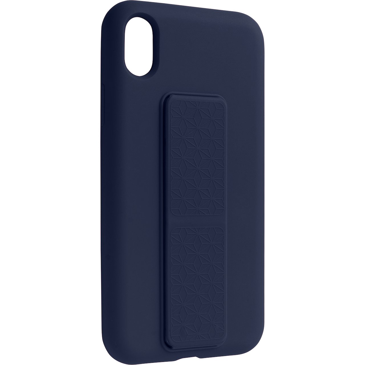 LEKI BYCPH COVER IPHONE X/XS SILIKON MØRK BLÅ GRIP AND STAND