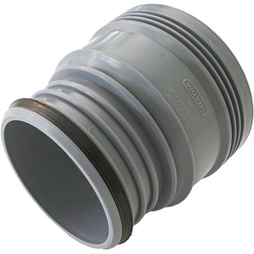 ERSTATNINGSMUFFE GRÅ 110MM