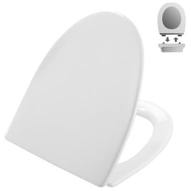 PRESSALIT TOALETTSETE CERANOVA HVIT PRESSALIT TOALETTSETE CERANOVA HVIT