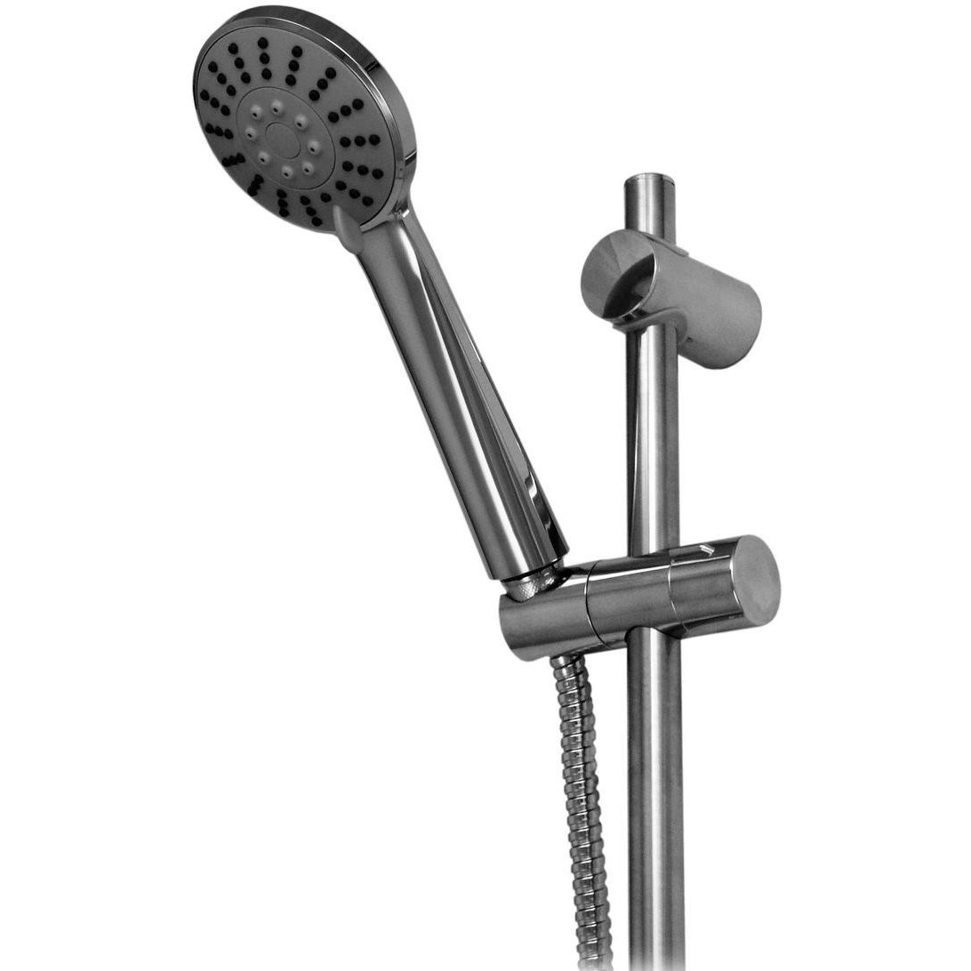 DUSJSETT DRIZZLE MED 3 STRÅLETYPER, KROM DUSJSETT DRIZZLE MED 3 STRÅLETYPER, KROM