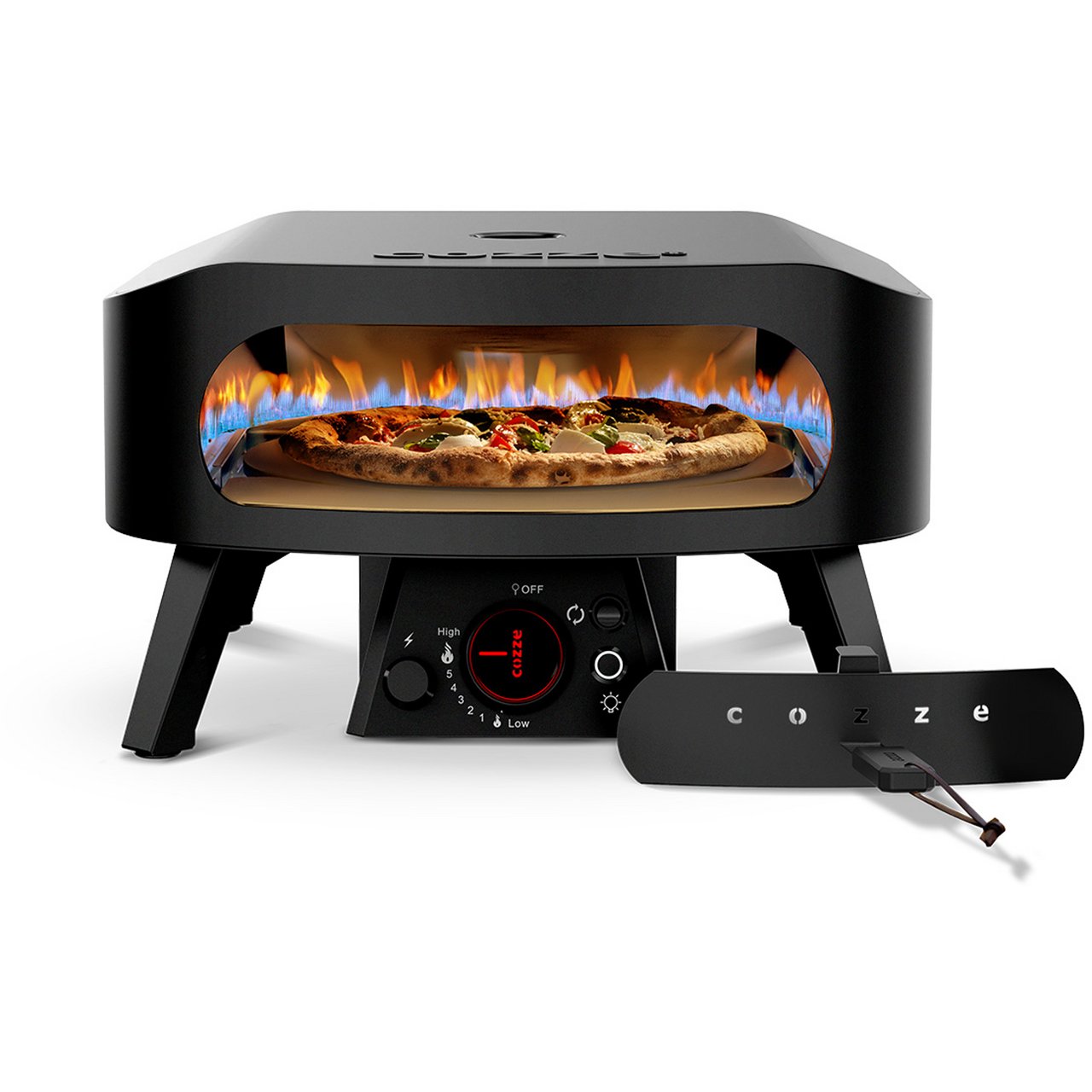 COZZE® 13" PIZZAOVN ROTATE BLACK EDITION GAS COZZE® 13" PIZZAOVN ROTATE BLACK EDITION GAS