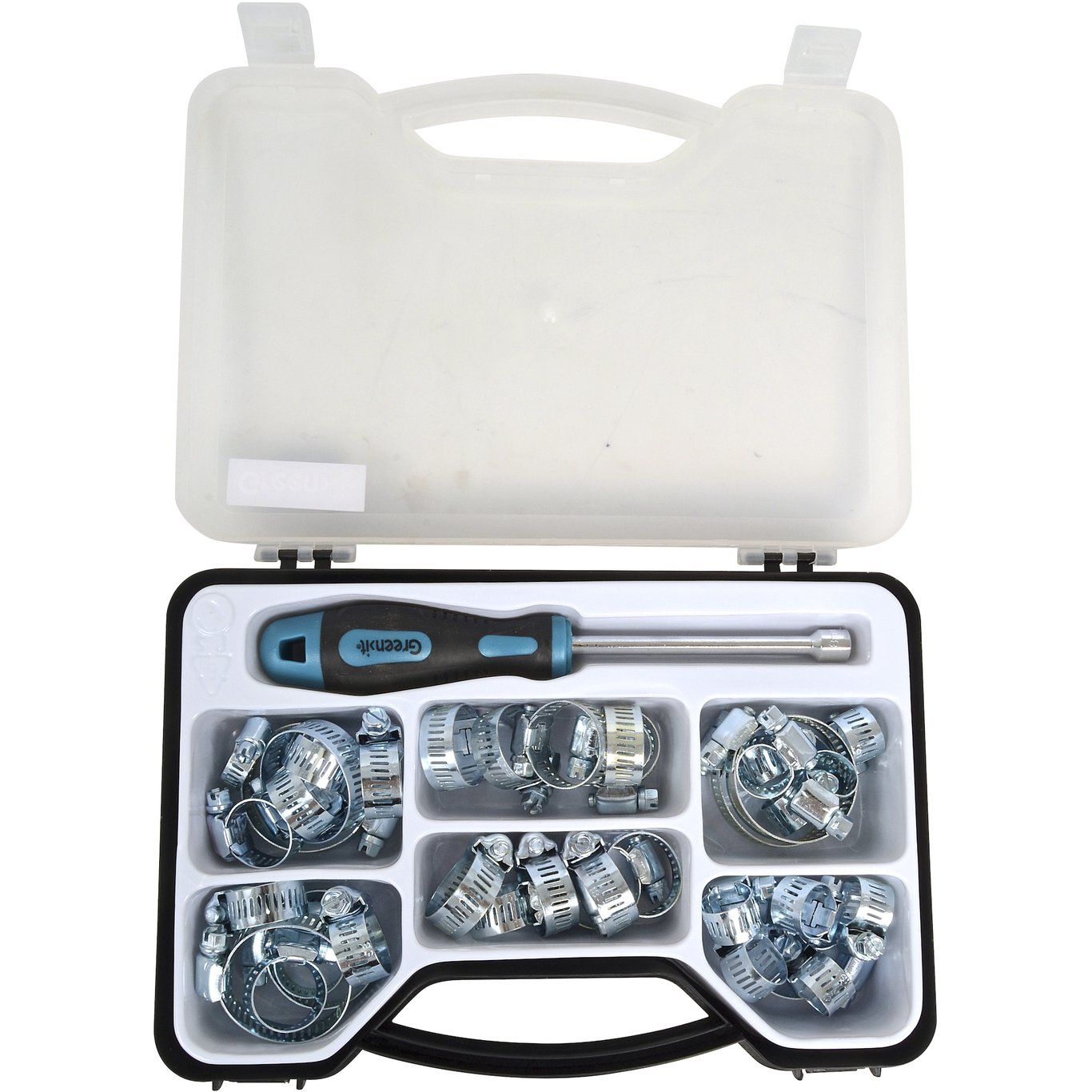 GREEN-IT SLANGEKLEMME SETT I KOFFERT GREEN-IT SLANGEKLEMME SETT I KOFFERT