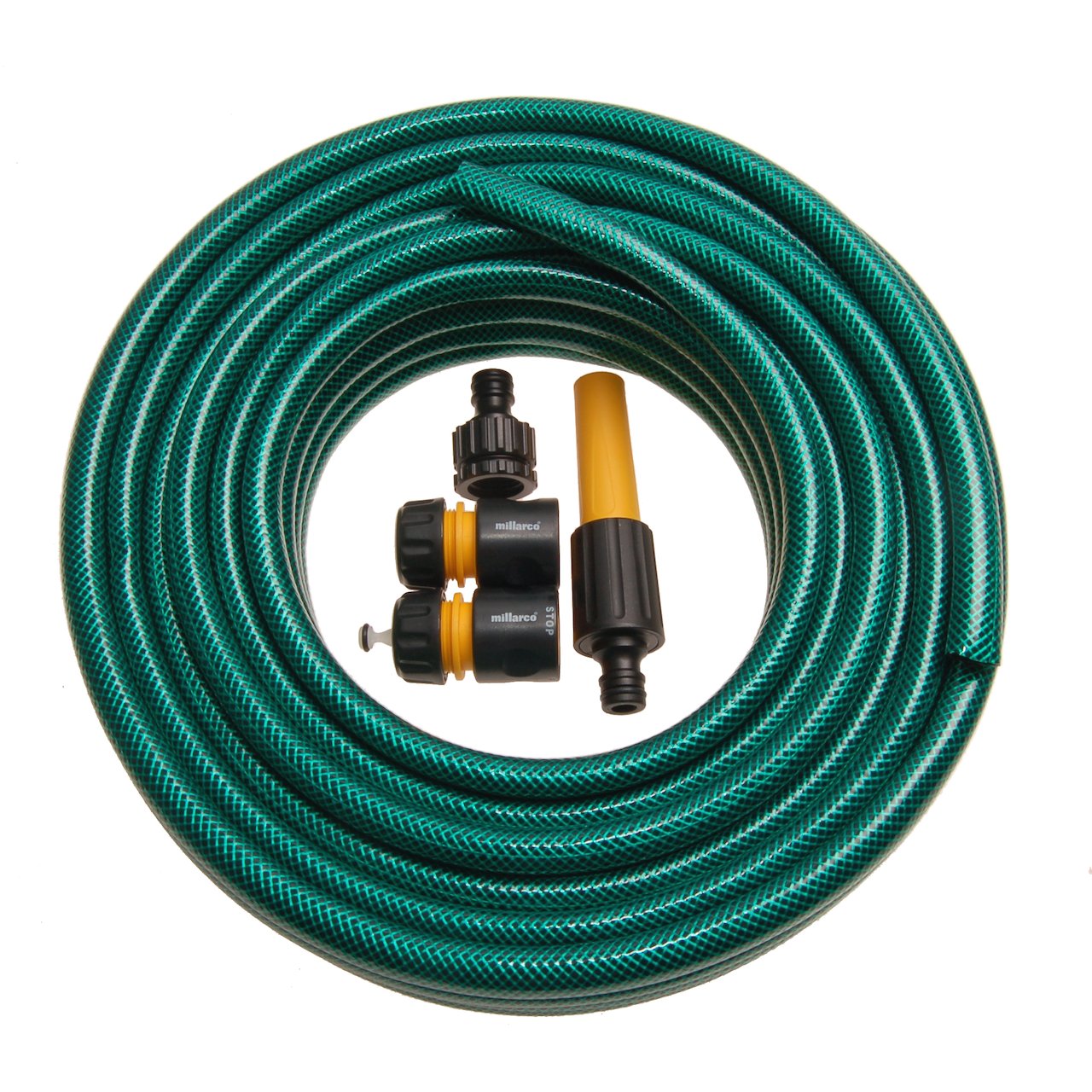 HOME it GARDEN vannslange med 4 deler 1/2" 20 meter HOME it GARDEN vannslange med 4 deler 1/2" 20 meter