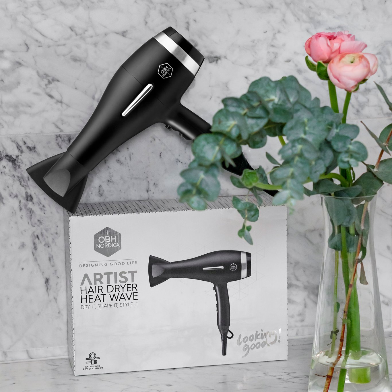 OBH NORDICA HÅRFØNER ARTIST HEAT WAVE OBH NORDICA HÅRFØNER ARTIST HEAT WAVE