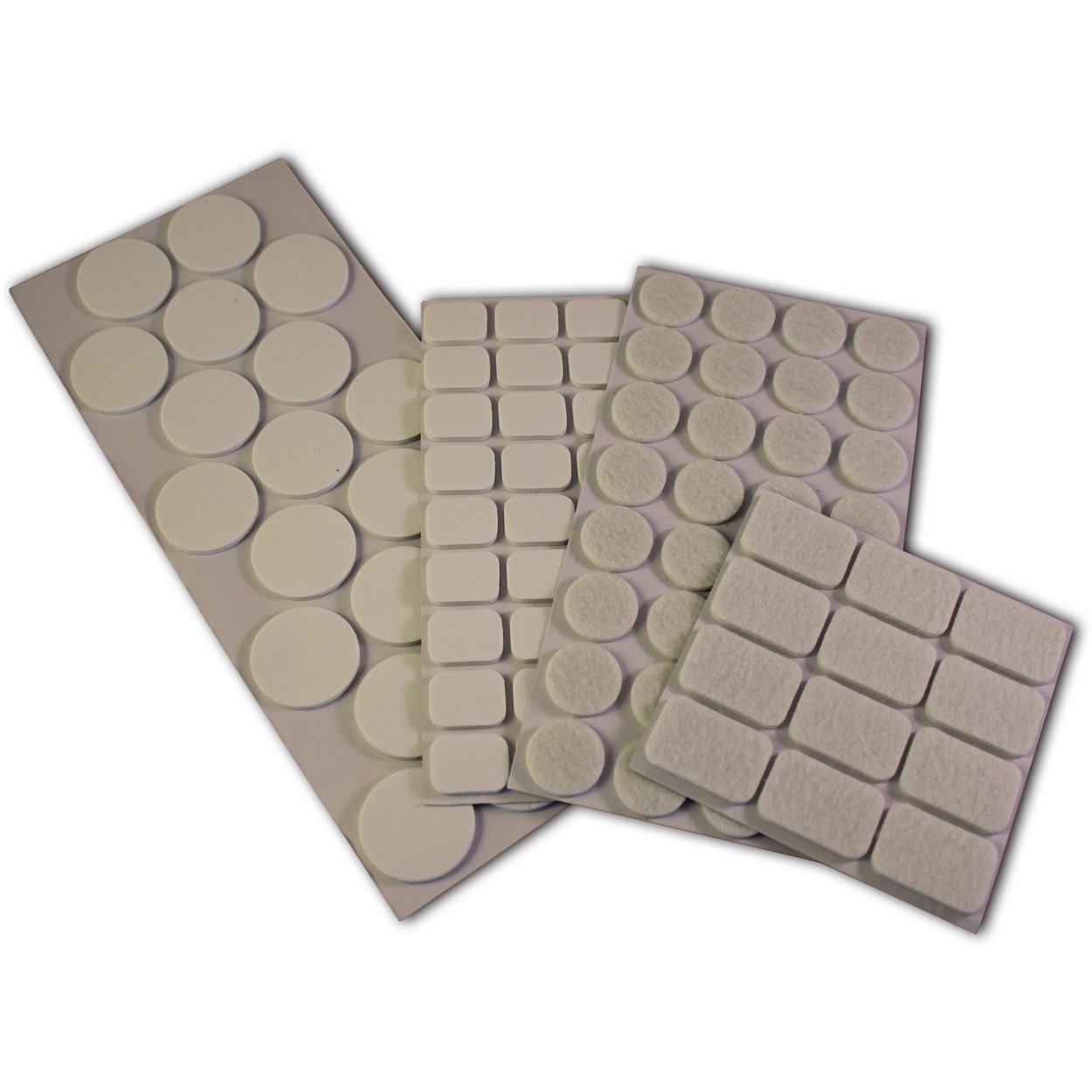 MILLEX 100 STK MØBELKNOTTER HVITE 300X115X10 MM MILLEX 100 STK MØBELKNOTTER HVITE 300X115X10 MM