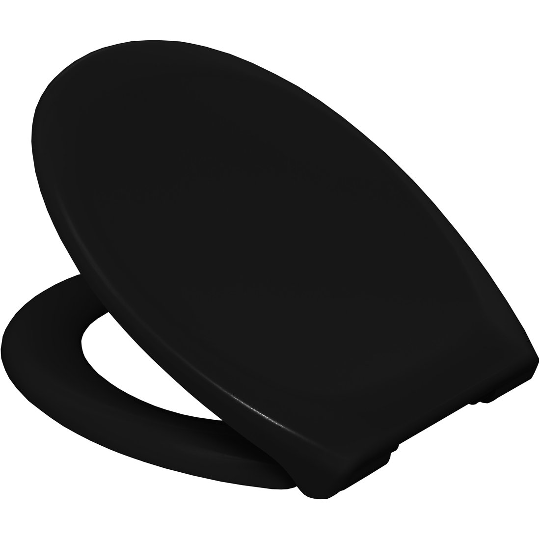 CELESTE UNI TOALETTSETE SORT M/SOFTCLOSE OG LIFT OFF CELESTE UNI TOALETTSETE SORT M/SOFTCLOSE OG LIFT OFF