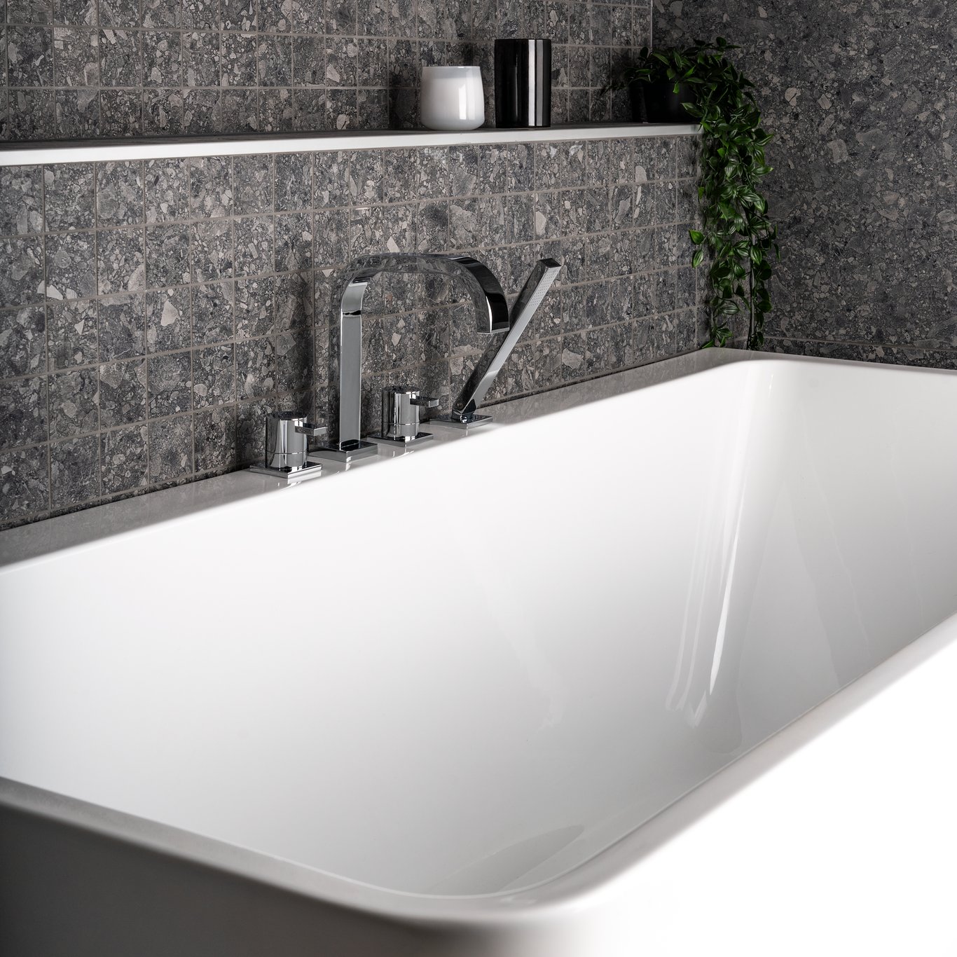 CELESTE COLLIN 4-HULLS BADEKARARMATUR, KROM CELESTE COLLIN 4-HULLS BADEKARARMATUR, KROM