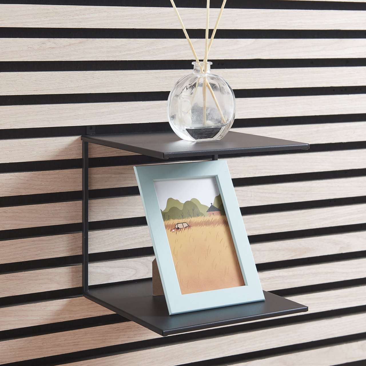 MILLEX MATT SORT DOBBELTHYLLE TIL AKUSTIKKPANEL MILLEX MATT SORT DOBBELTHYLLE TIL AKUSTIKKPANEL