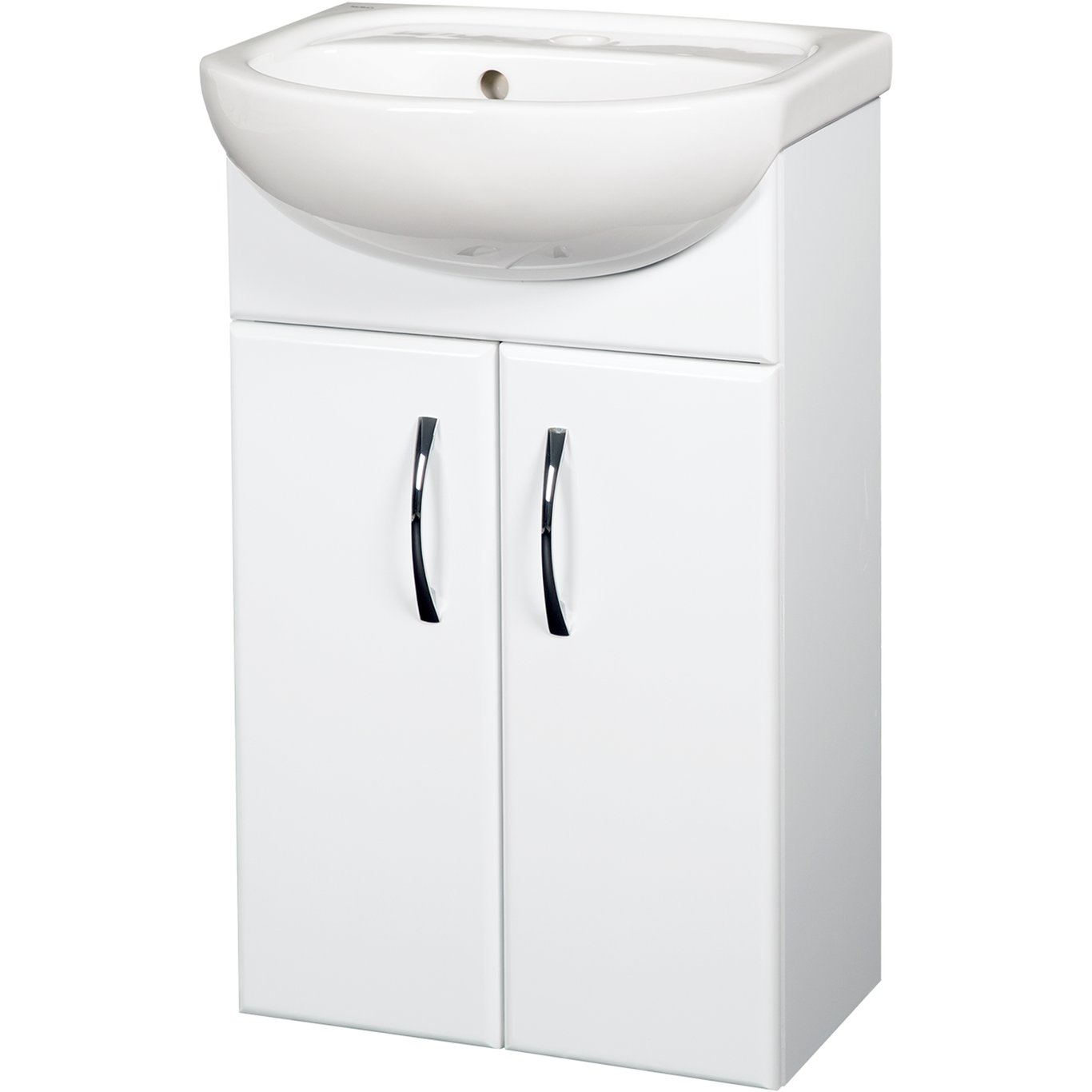 NORTIQ SPACE 40 CM BADEROMSMØBEL I HVIT HØYGLANS NORTIQ SPACE 40 CM BADEROMSMØBEL I HVIT HØYGLANS