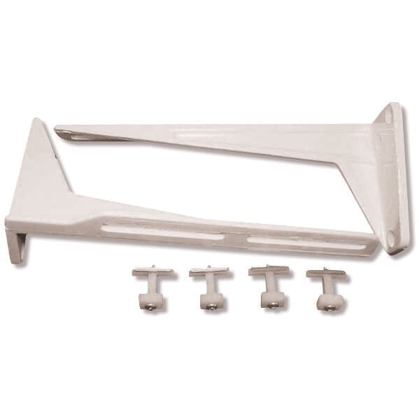 DEFA SERVANTOPPHENG 260MM INKL. T-BOLTER HVIT DEFA SERVANTOPPHENG 260MM INKL. T-BOLTER HVIT