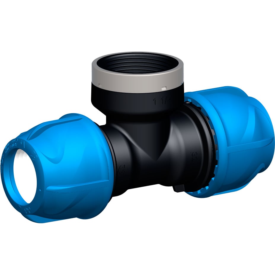 GF IJOINT TEE 25 X 3/4" X 25 MM TIL PEM RØR GF IJOINT TEE 25 X 3/4" X 25 MM TIL PEM RØR