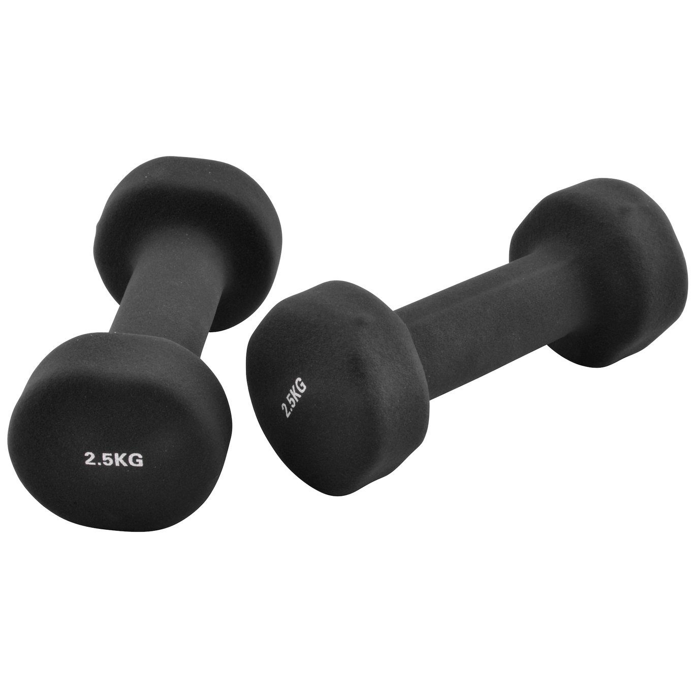 INSHAPE HÅNDVEKT 2X2,5KG SORT INSHAPE HÅNDVEKT 2X2,5KG SORT