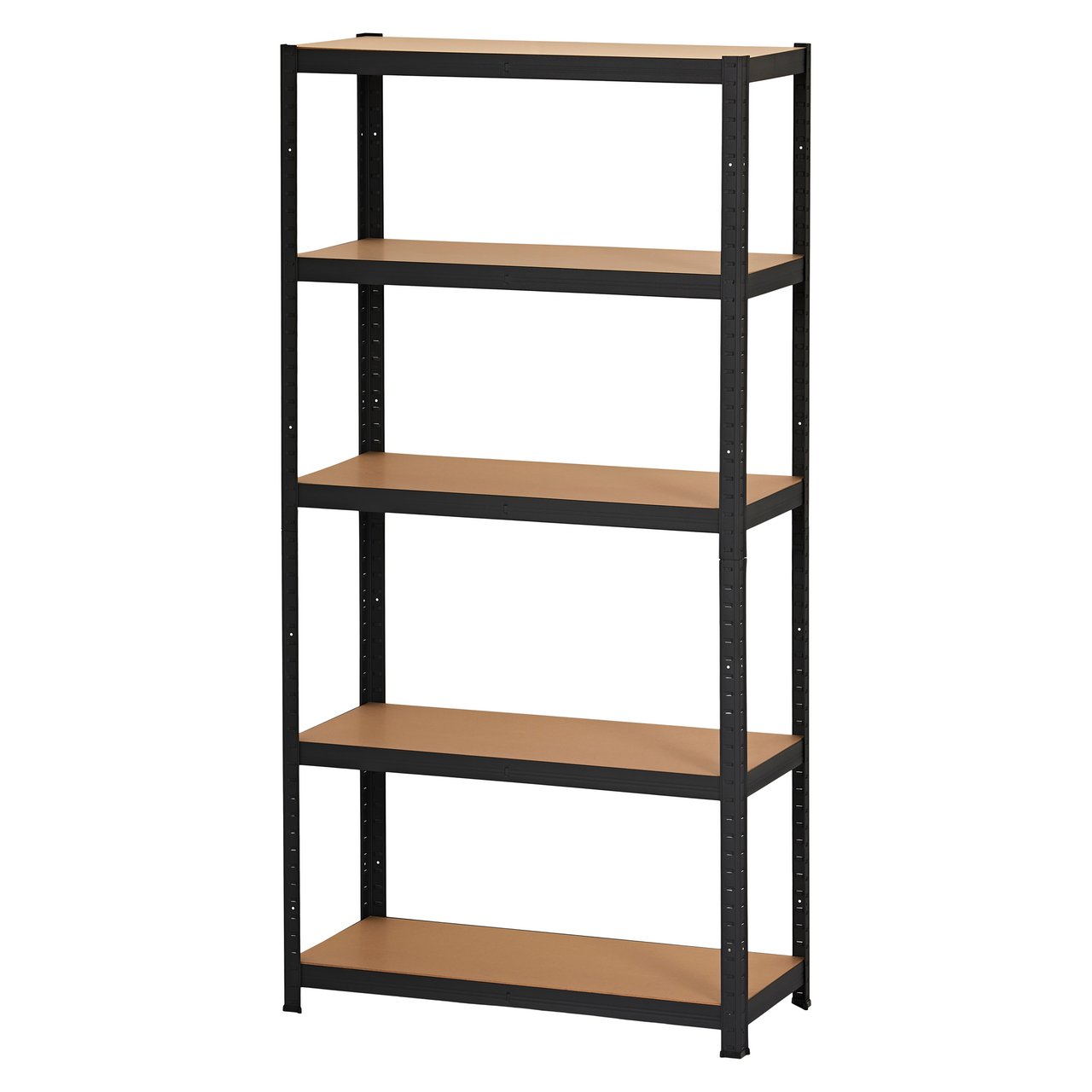 PROBUILDER STÅLREOL 5H 900X400X1800 MM 175KG SORT PROBUILDER STÅLREOL 5H 900X400X1800 MM 175KG SORT